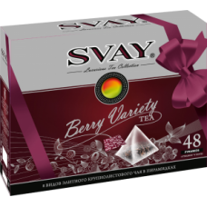 Подарочный набор чая Svay Berry Variety, 48 пирамидок