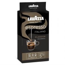 Кофе молотый Lavazza Espresso, 250г, вакуумная упаковка